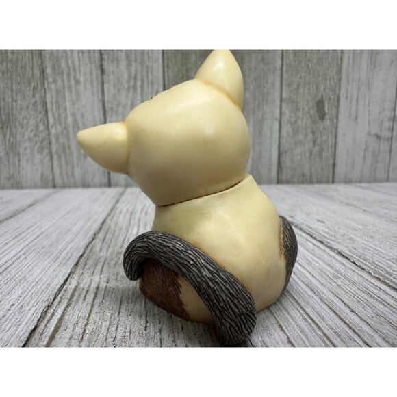Vtg Harmony Kingdom Pot Belly's "Alfalfa" Cat Kitten Figurine 2003 Hidden Mouse - Picture 3 of 9